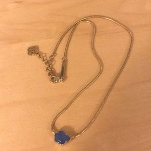 Kendra Scott Tess pendant necklace in blue